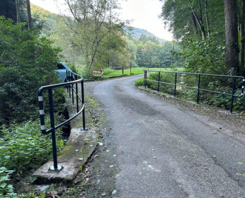 Remplacement d'éléments de garde-corps à Niederbronn