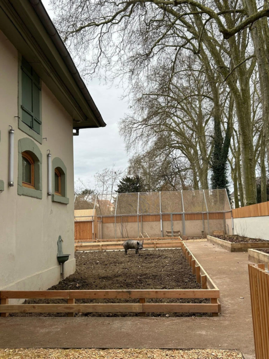 Réalisation du lot Métallerie à l’Arche de l’Orangerie à Strasbourg