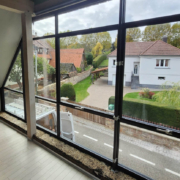 Pose de châssis en menuiserie acier à Wissembourg