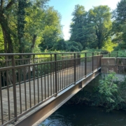 Fabrication et pose d’une passerelle piétonne à Mertzwiller