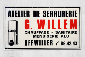 G. Willem, atelier de serrurerie à Offwiller